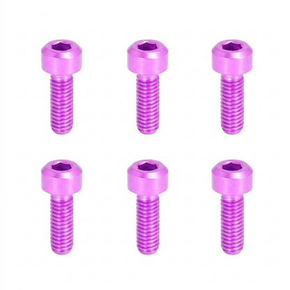 ZSPEC Steering Wheel Bolt Kit, M5-0.8x16mm SHSC, Titanium Grade-5, Six Bolts