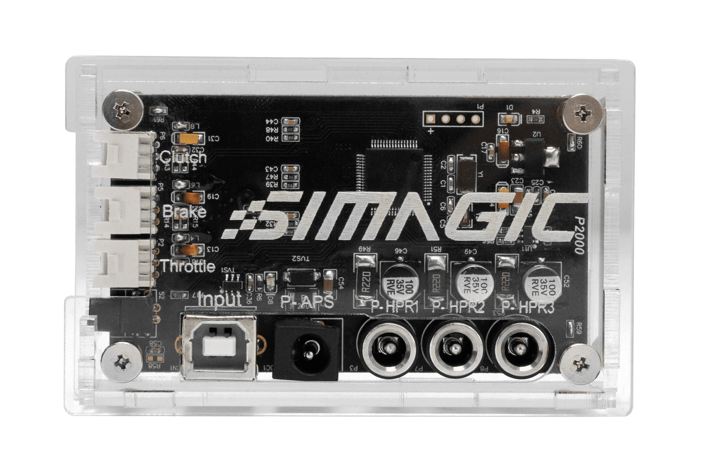 SIMAGIC P2000 HAPTIC CONTROL BOX + BRACKET