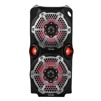 Polaris Slingshot Waterfall Center Console Empty Enclosure fits 2 x 6.5" Speakers & 2 x 2.28" Bullet Tweeter | 2015 - Current