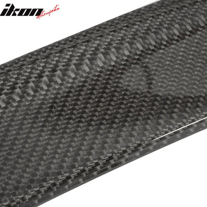 Fits 11-16 BMW 5-Series F10 3D Type CF (CF) Roof Spoiler Wing
