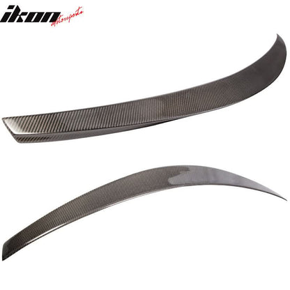 2008-2014 Mercedes-Benz C Class W204 Sedan Trunk Spoiler Carbon Fiber