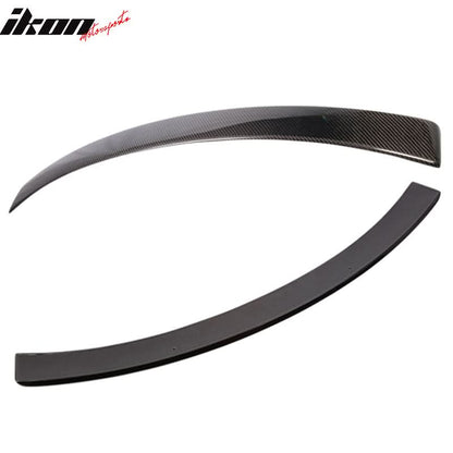 2008-2014 Benz C-Class W204 AMG Style Roof Trunk Spoiler Carbon Fiber