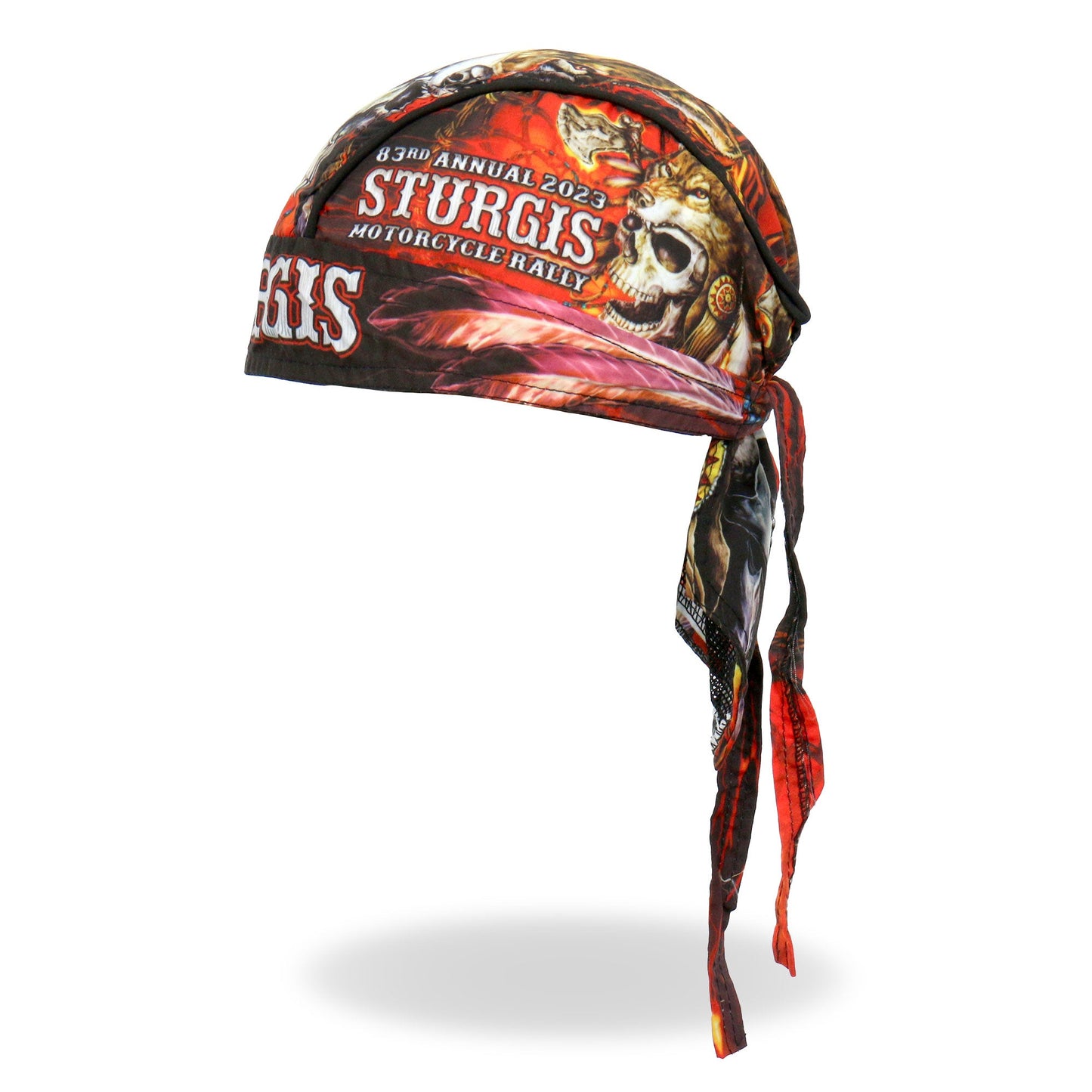 2023 Sturgis Native Wolf Headwrap