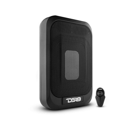 7x9" Amplified UnderSeat Subwoofer with a 4x6 Radiator 230 Watts Max