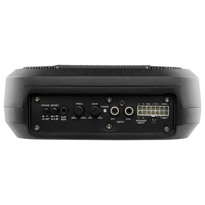 7x9" Amplified UnderSeat Subwoofer with a 4x6 Radiator 230 Watts Max