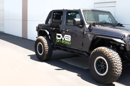 DV8 Offroad Jeep Wrangler JL Rock Sliders & Skins Bundle