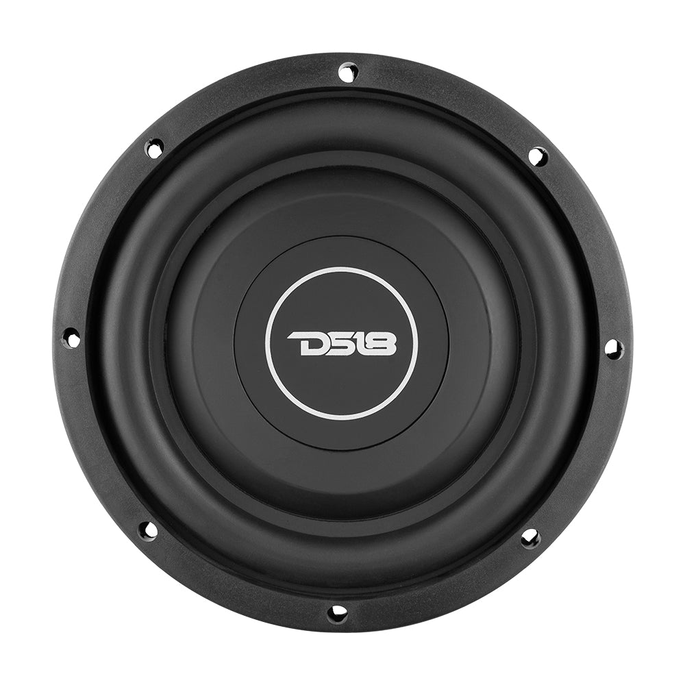 SRW Shallow-Mount 8" Subwoofer 150 Watts Rms DVC 4-Ohm