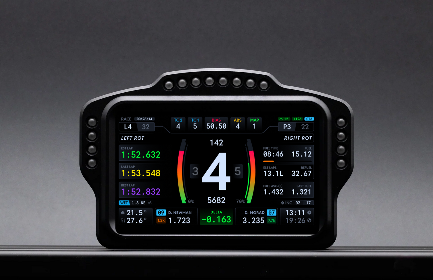 SSG Dashboard Display DV-5