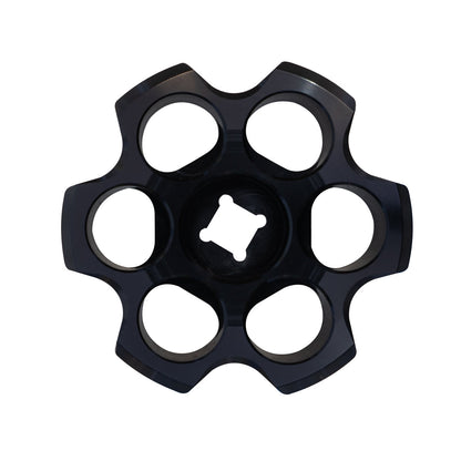 Six Shooter Aluminum Tank Knobs