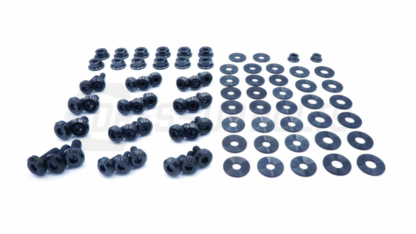 Subaru BRZ (2013-2019) Titanium Dress Up Bolts Full Engine Bay Kit - DressUpBolts.com