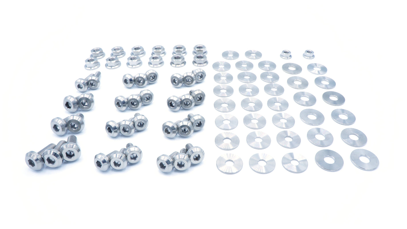 Stage 2 Titanium Hardware Engine Bay Kit - BRZ/GT86/FR-S (2013-2020)