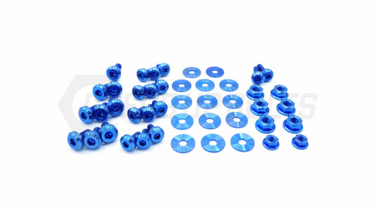 Subaru Forester (2003-2005) Titanium Dress Up Bolts Engine Bay Kit - DressUpBolts.com