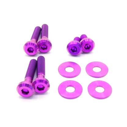 Titanium Hardware Trunk Kit - Subaru Impreza GC8 (1992-2001)