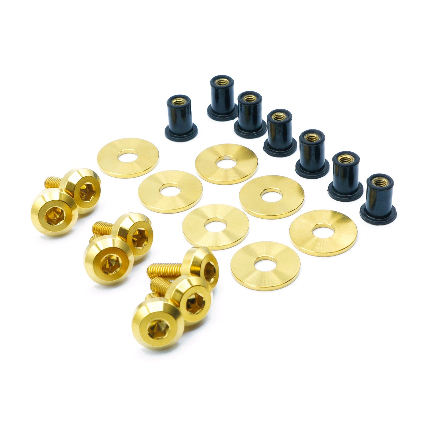 Titanium Hardware Plastic Clip Delete Trunk Kit - BRZ/GT86/FR-S (2013-2020)