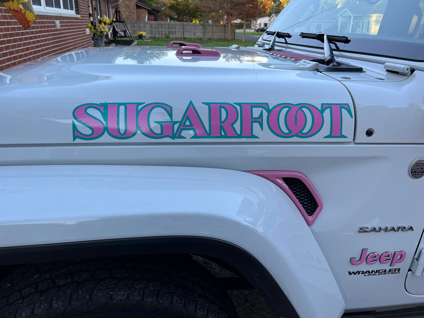 NEW! Custom Jeep Name Decals