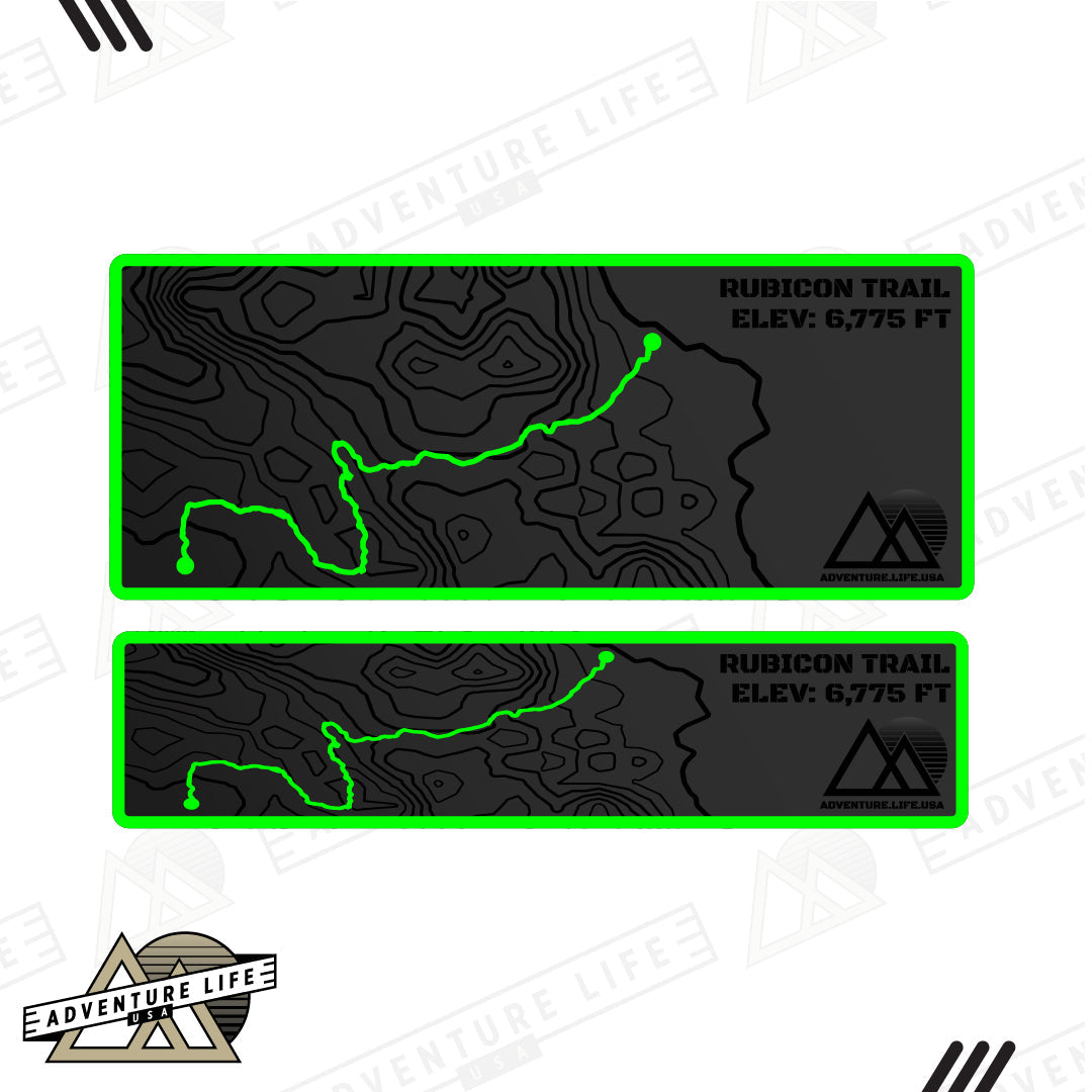 Sun Visor Decal Set – Covers OEM Warning Labels | Driver + Passenger Pair