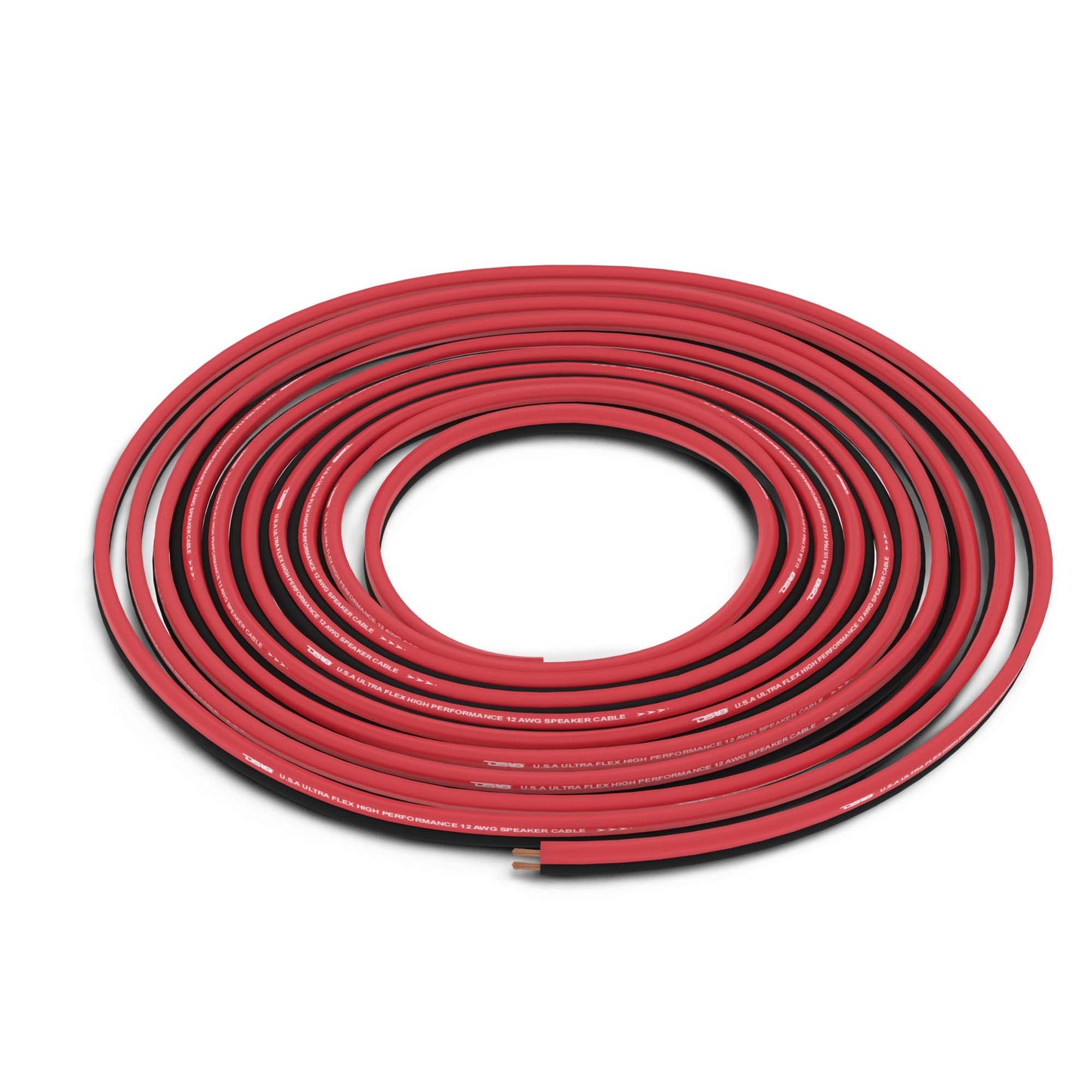 12-GA Speaker Wire 500 Feet - Red