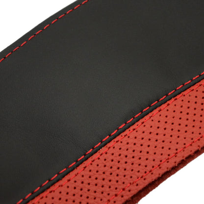 Fits 06-10 Honda Civic Hand-Stitched Leather Steering Wheel Wrap