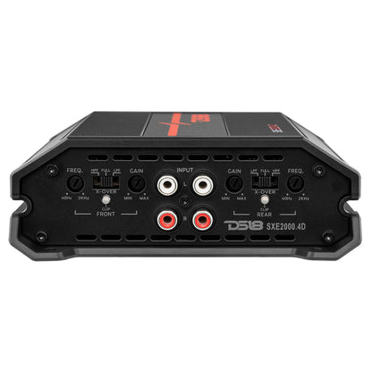 SXE Class D 4-Channel Amplifier 4 x 100 Watts RMS @ 4-Ohm 2000 Watts