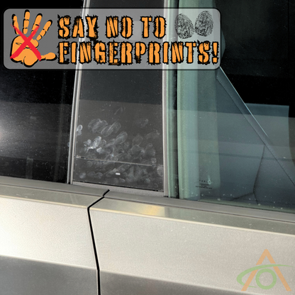 B & C Pillar Protection - Vinyl for Cybertruck