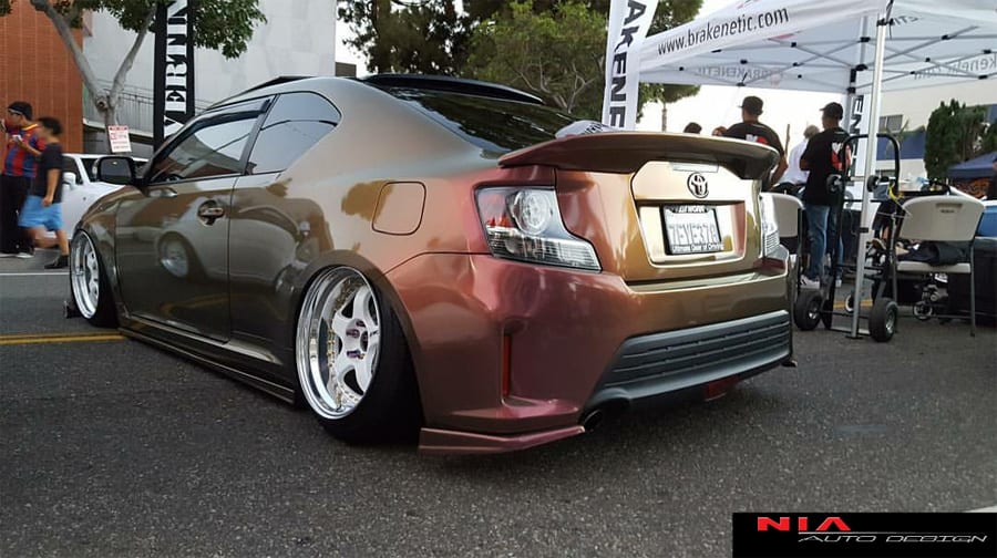 Scion tc 2014 2015 2016 NIA rear apron diffusers
