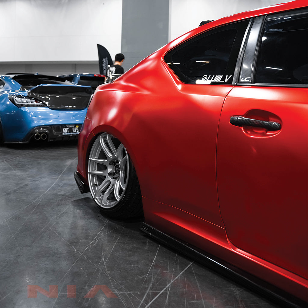 NIA Scion tC NIA Side Skirts Splitter Lip body kit 2011-2014 TC11-SD-RWB
