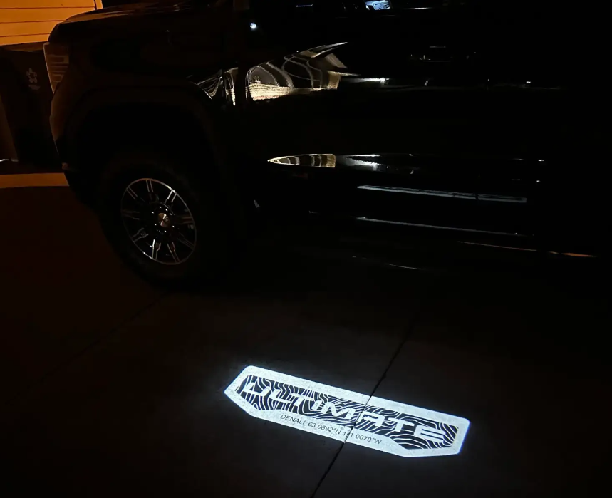GMC Denali Ultimate Puddle Lights