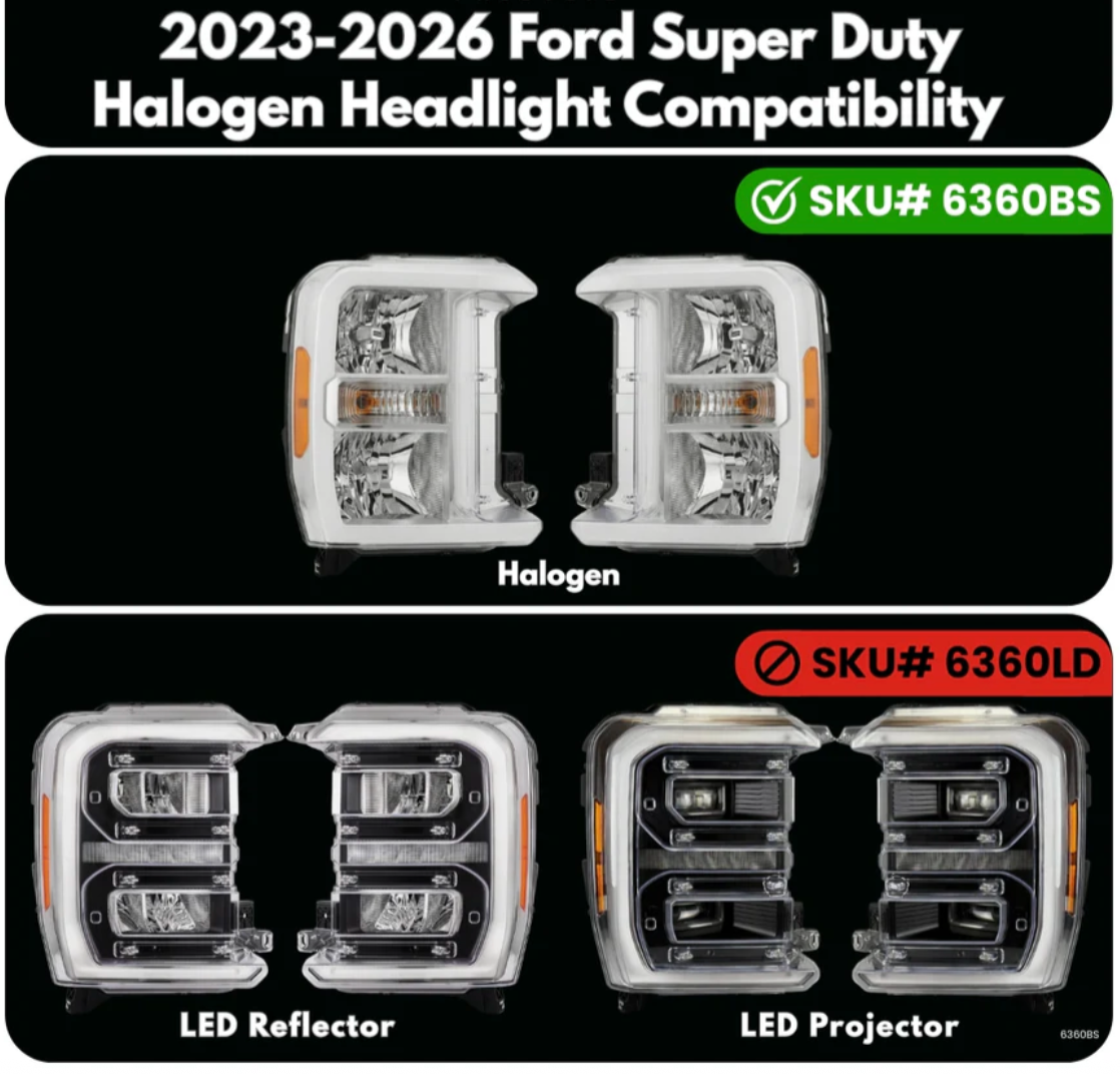 2023-2026 SUPERDUTY SWITCHBACK PRO™ FENDER VENT LIGHTING KIT