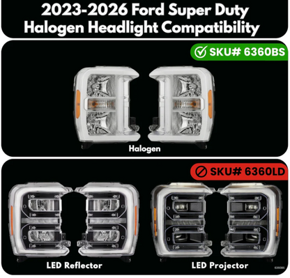 2023-2026 SUPERDUTY SWITCHBACK PRO™ FENDER VENT LIGHTING KIT