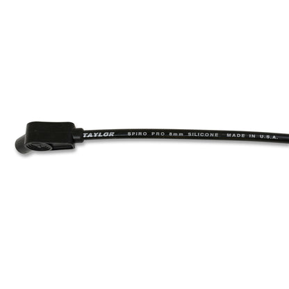 Taylor Cable 8mm Spiro Pro LS Universal 135 Degree Black 73063
