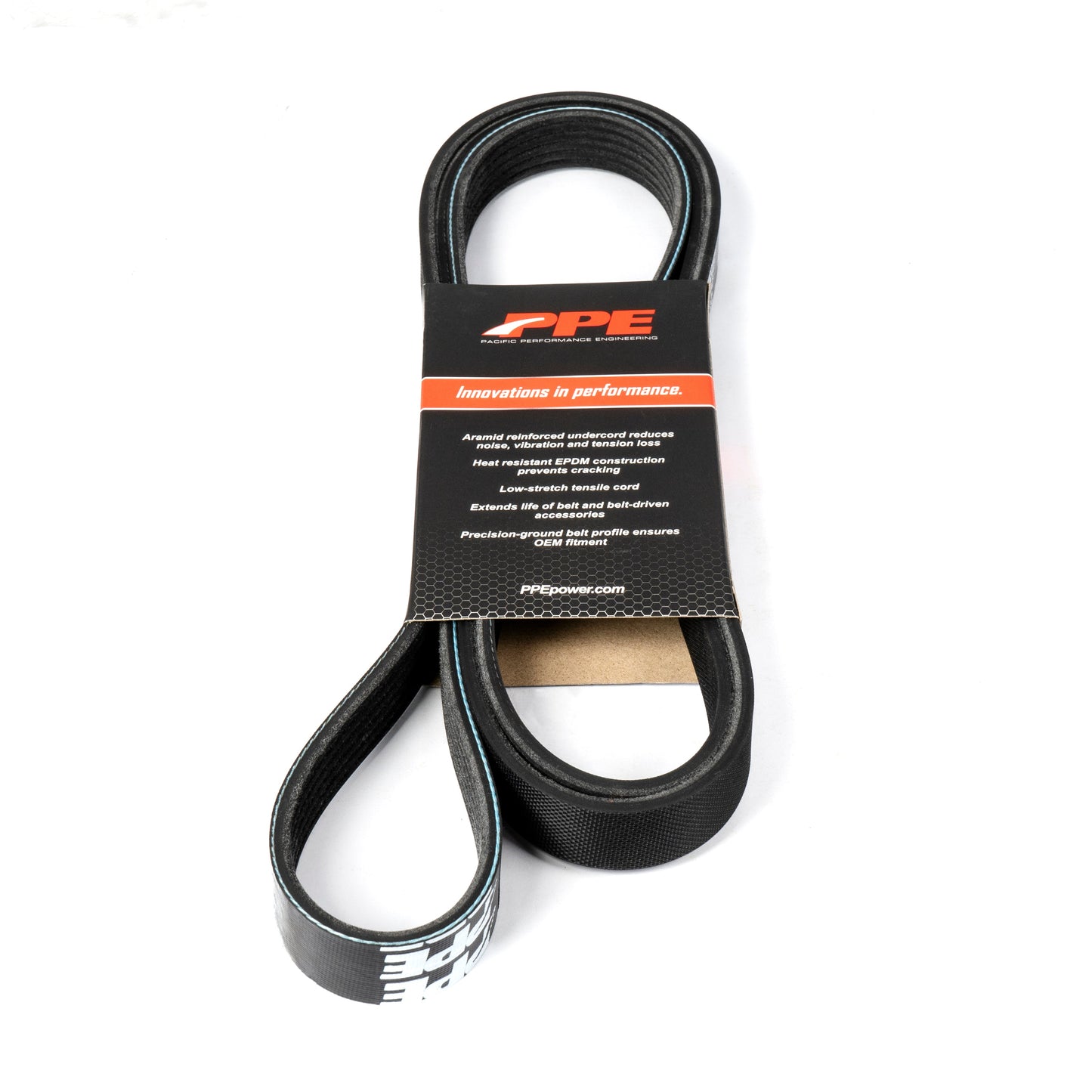 High-Performance Heavy-Duty Serpentine Belt - 2001 GM 6.6L LB7 Single Alternator (130A) Pacific Performance Engineering