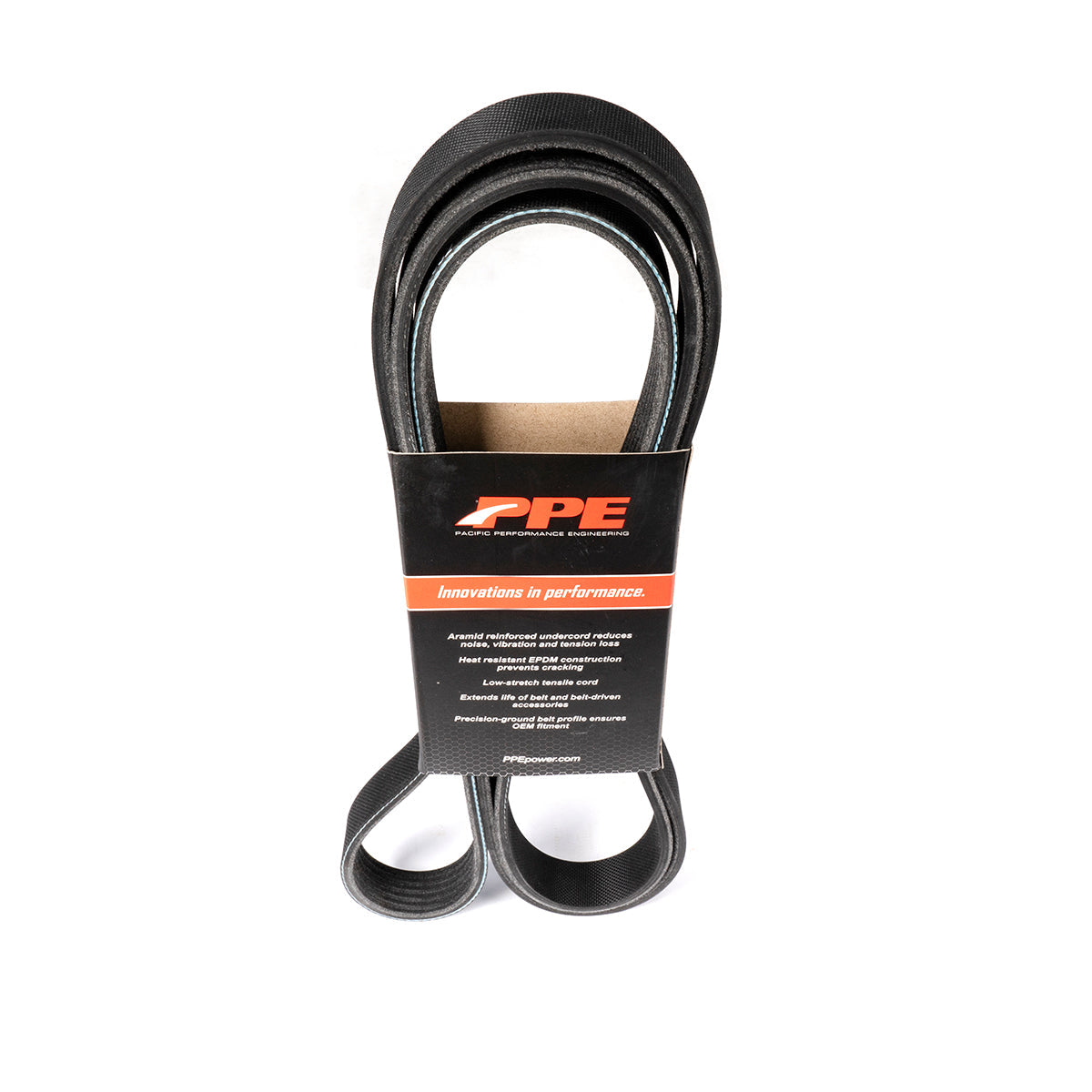 High-Performance Heavy-Duty Serpentine Belt - 2001 GM 6.6L LB7 Single Alternator (130A) Pacific Performance Engineering