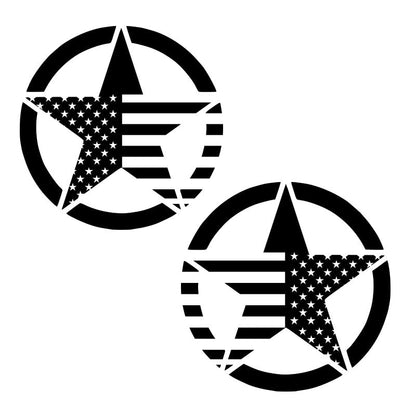 Army Flag Star Graphic