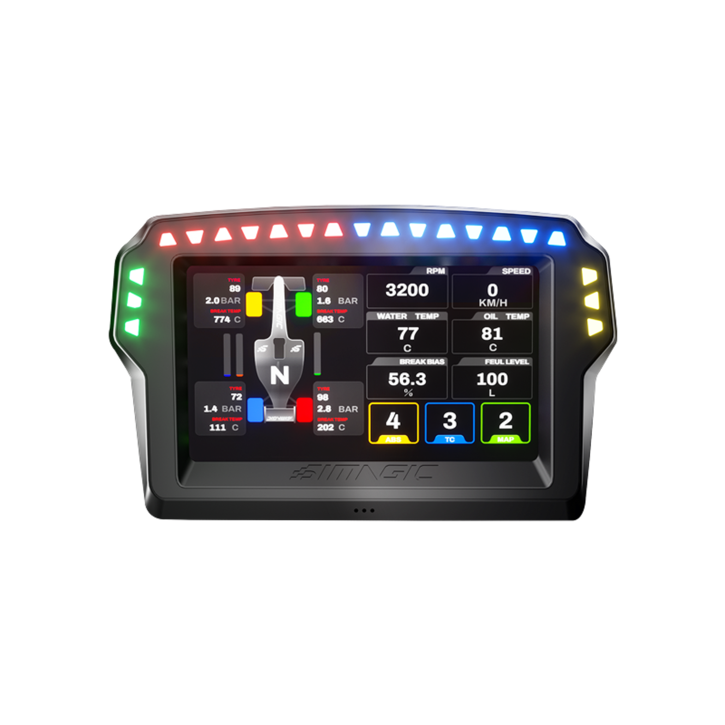 Simagic MagicDash 4 Display (Includes AirLink Wireless Hotspot)