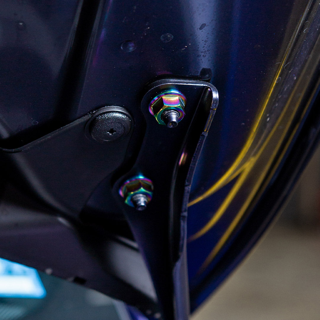 Titanium Hardware Hood Kit - Toyota GR86/Subaru BRZ (2022+)