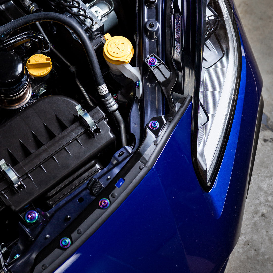 Stage 1 Titanium Hardware Engine Bay Kit - Toyota GR86/Subaru BRZ (2022+)