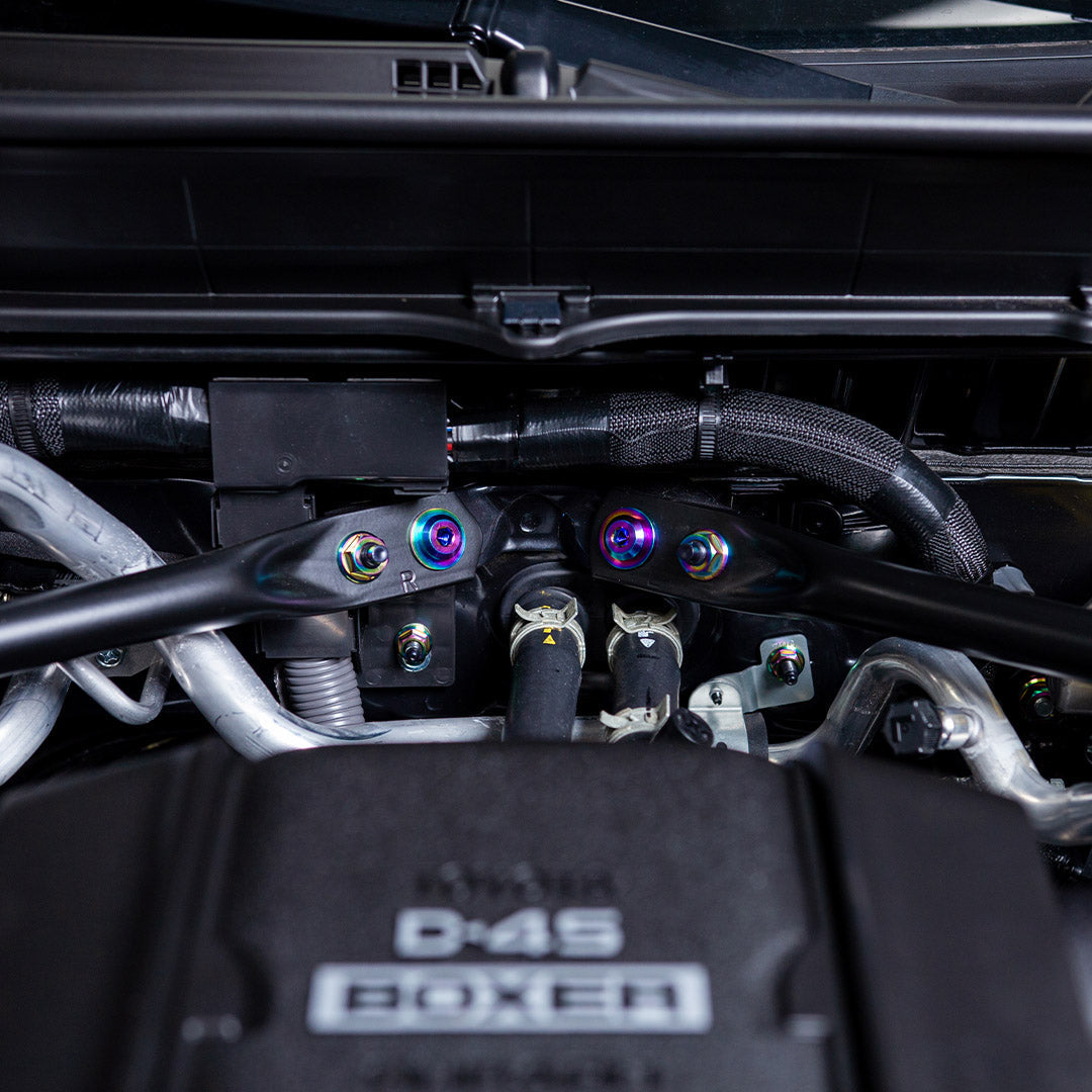 Stage 2 Titanium Hardware Engine Bay Kit - Toyota GR86/Subaru BRZ (2022+)