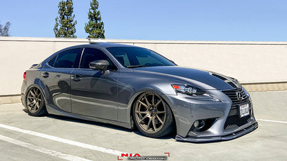Lexus IS Base Model Front Splitter 2014-2016 in ABS