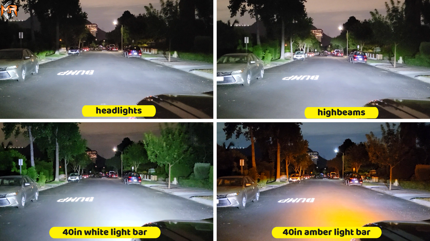 2023+ GMC Canyon Single 40in Light Bar