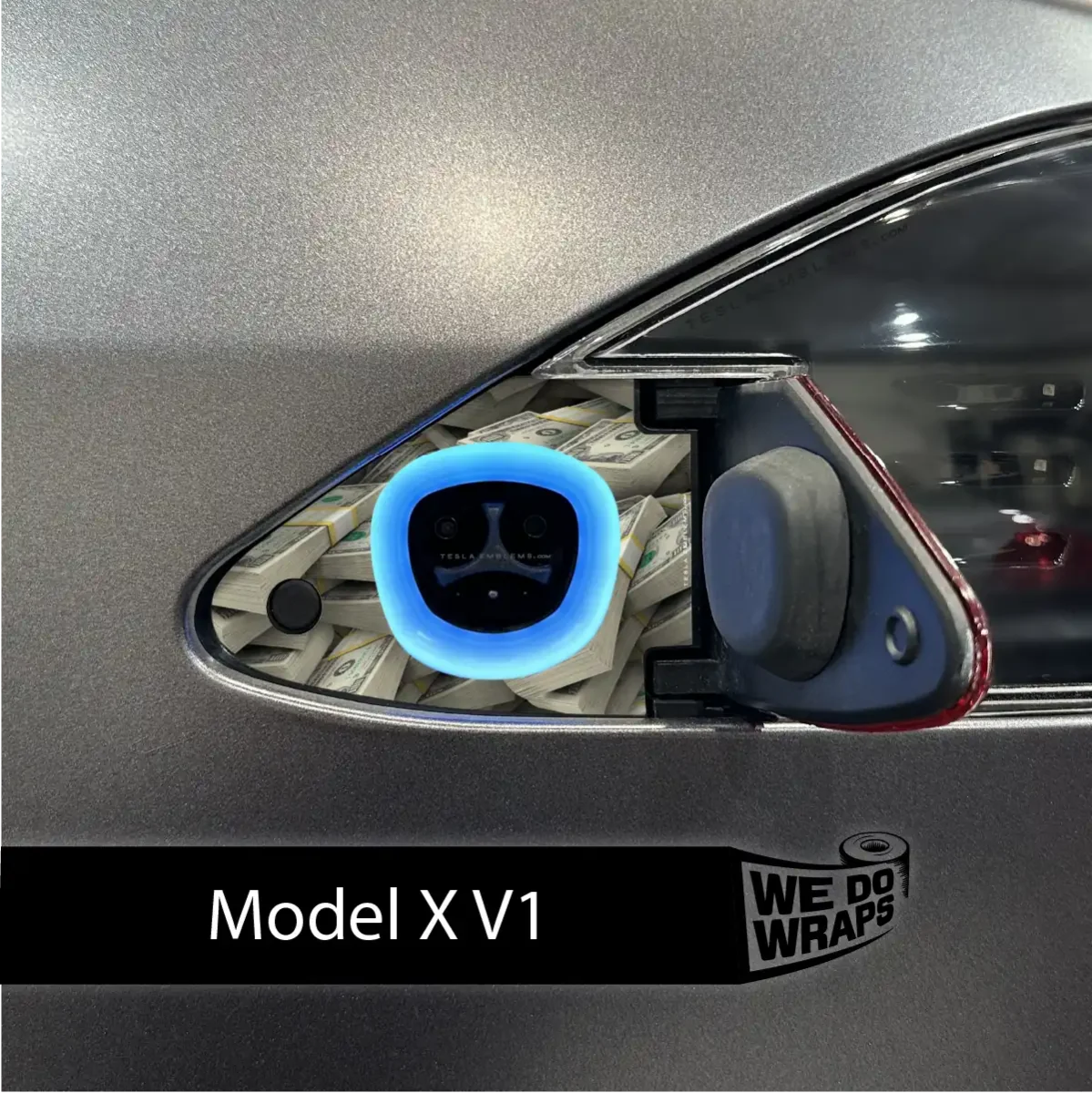 Stacks on Stacks Tesla Charge Port Wrap | Model X