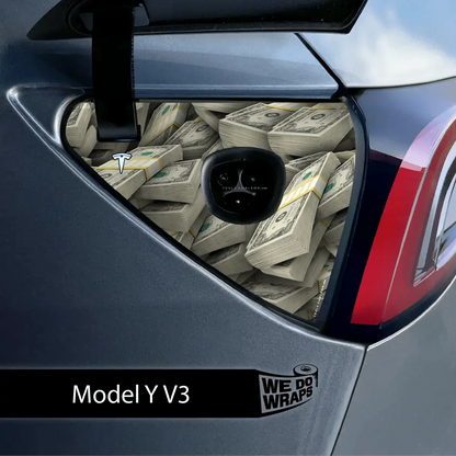 Stacks on Stacks Tesla Charge Port Wrap | Model Y