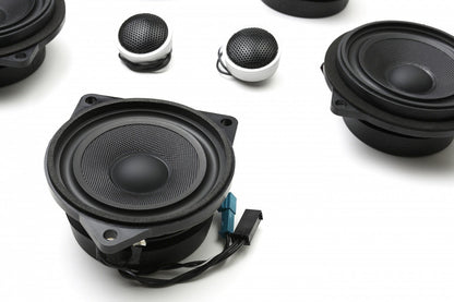 BACKORDERED - SHIPS SECOND HALF OF JULY - RECOMMEND YOU ORDER NOW, LIMITED FUTURE INVENTORY - Stage One BMW Speaker Upgrade for E90 Sedan with Individual / High End Audio