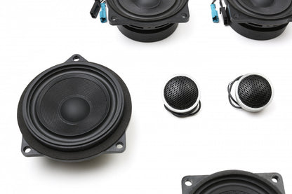 BACKORDERED - SHIPS SECOND HALF OF JULY - RECOMMEND YOU ORDER NOW, LIMITED FUTURE INVENTORY - Stage One BMW Speaker Upgrade for F30/F31/F34/F80 with Standard Hi-Fi