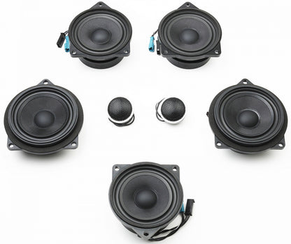 BACKORDERED - SHIPS SECOND HALF OF JULY - RECOMMEND YOU ORDER NOW, LIMITED FUTURE INVENTORY - Stage One BMW Speaker Upgrade for F30/F31/F34/F80 with Standard Hi-Fi