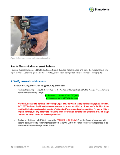 Stanadyne RGX 12mm High-Pressure Fuel Pump for GM LTx