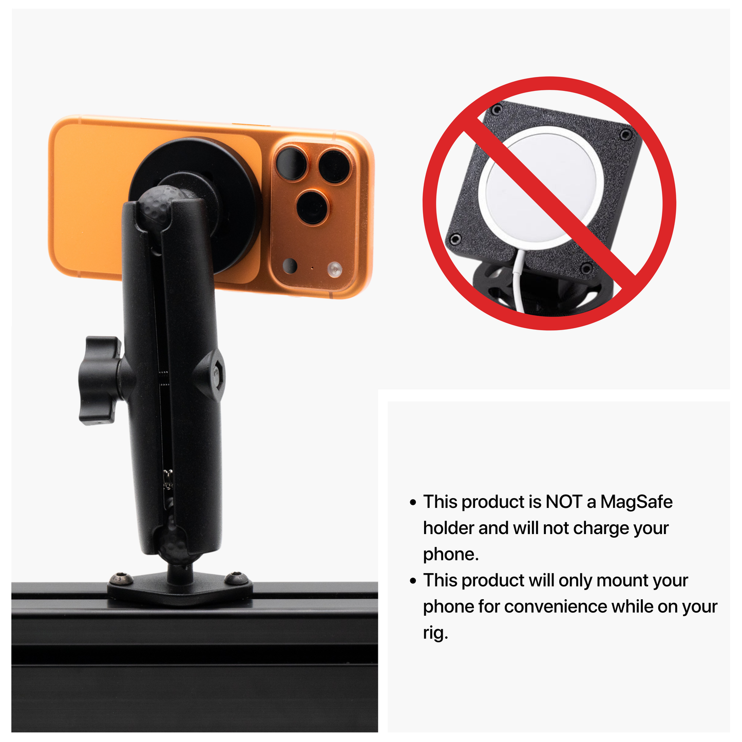Magnet Aluminum Premium Swivel Mount