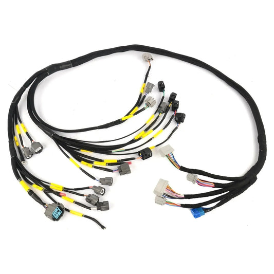 D & B-Series OBD2 Engine Tucked Engine Harness Kit w/ Subharness | 90-91 Integra DA