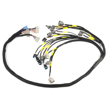 D & B-Series OBD2 Engine Tucked Engine Harness Kit w/ Subharness | 90-91 Integra DA
