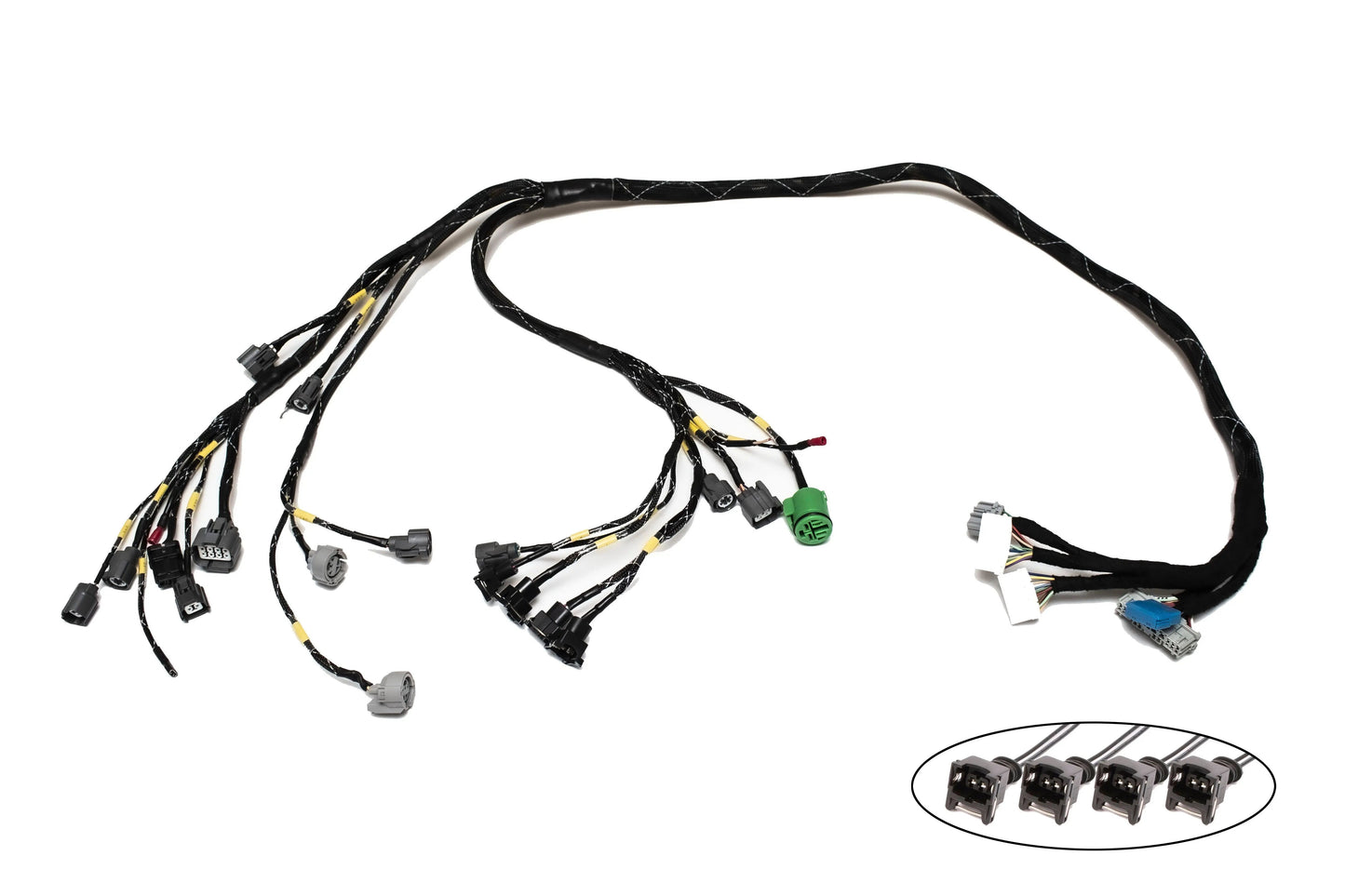 D & B-Series OBD1 Tucked Engine Harness Kit w/ Subharness | 92-93 GSR Integra