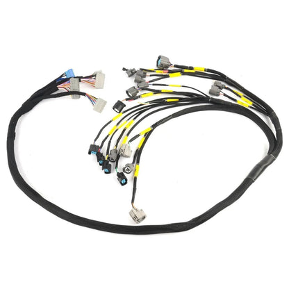 D & B-Series OBD2 Engine Tucked Engine Harness Kit w/ Subharness | 92-93 NON GSR Integra
